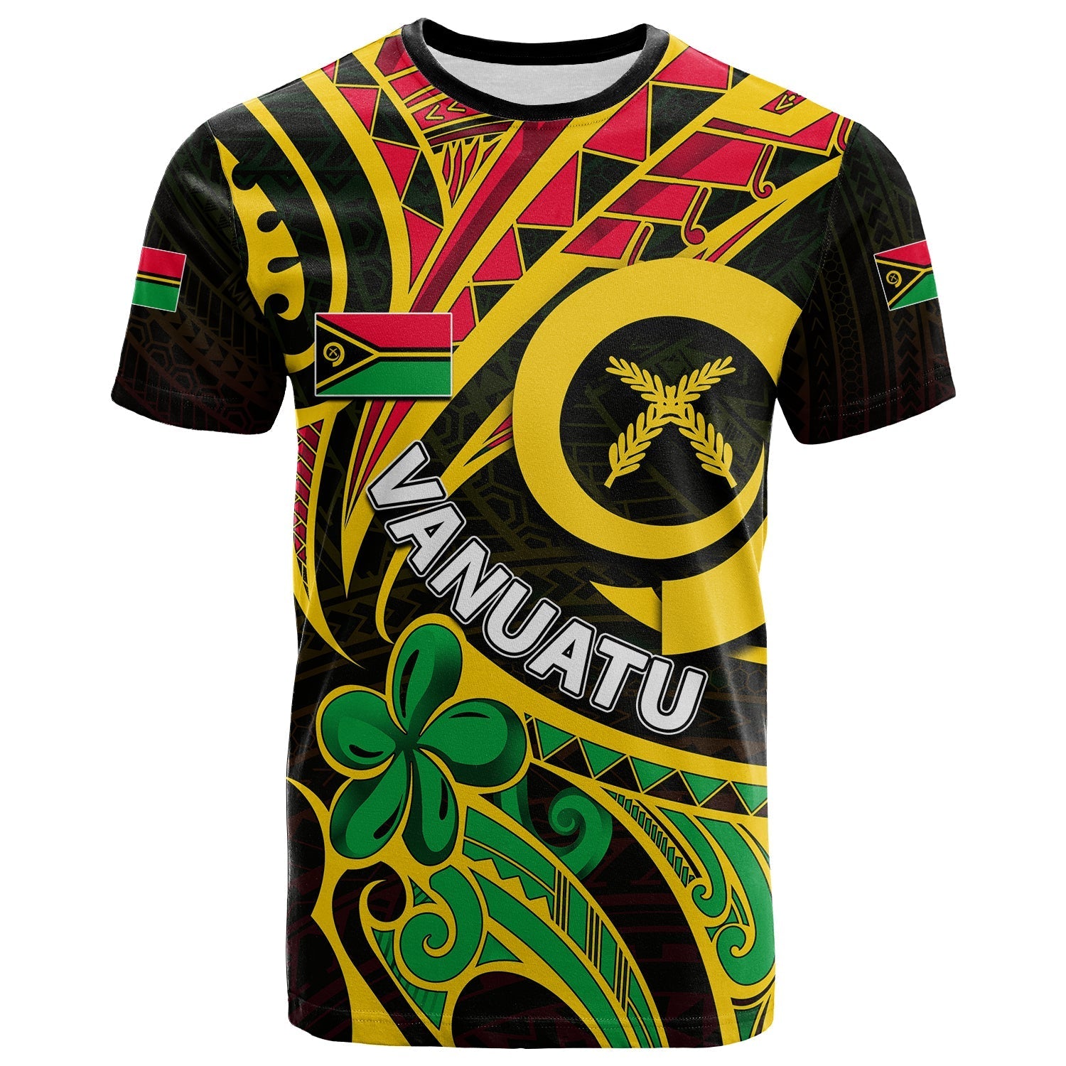 Vanuatu T Shirt Tribal Tattoo No.2