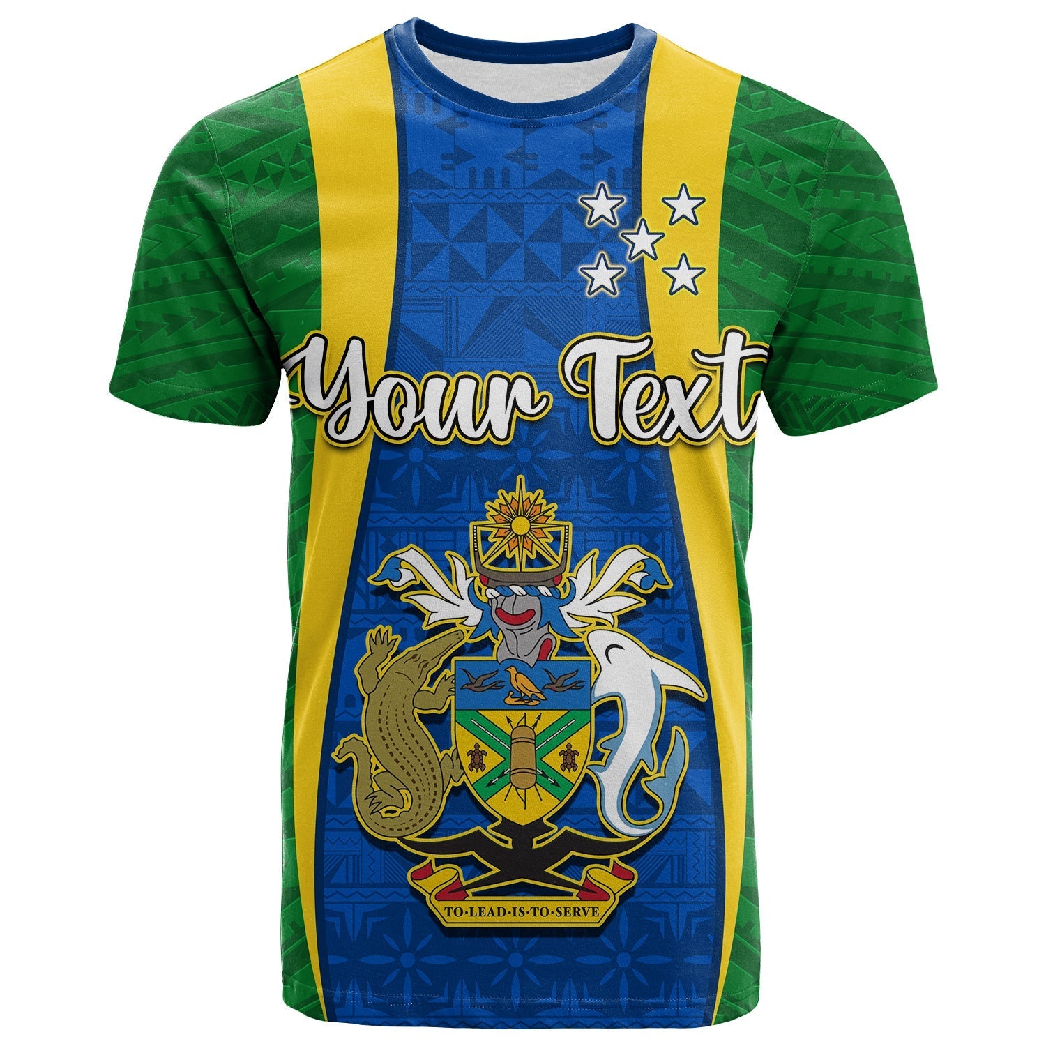 (Custom Personalised) Solomon Islands Day T Shirt 44 Years Independence Anniversary