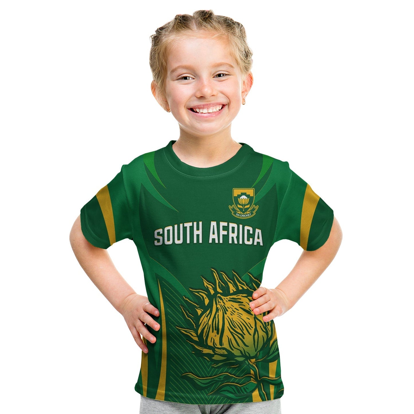 South Africa Cricket T Shirt Proteas Champion
