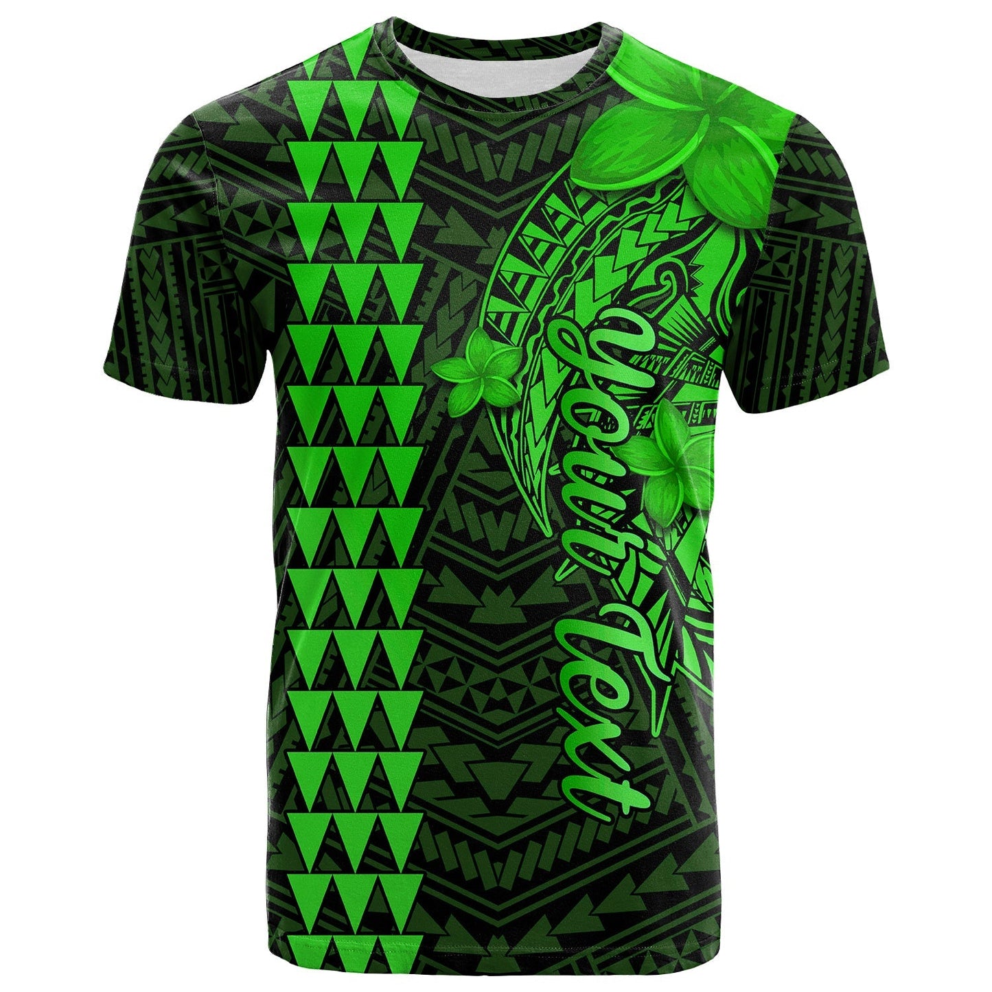 (Custom Personalised) Hawaii T Shirt Kakau Kanaka Maoli Combine Polynesian Shark Ver.02