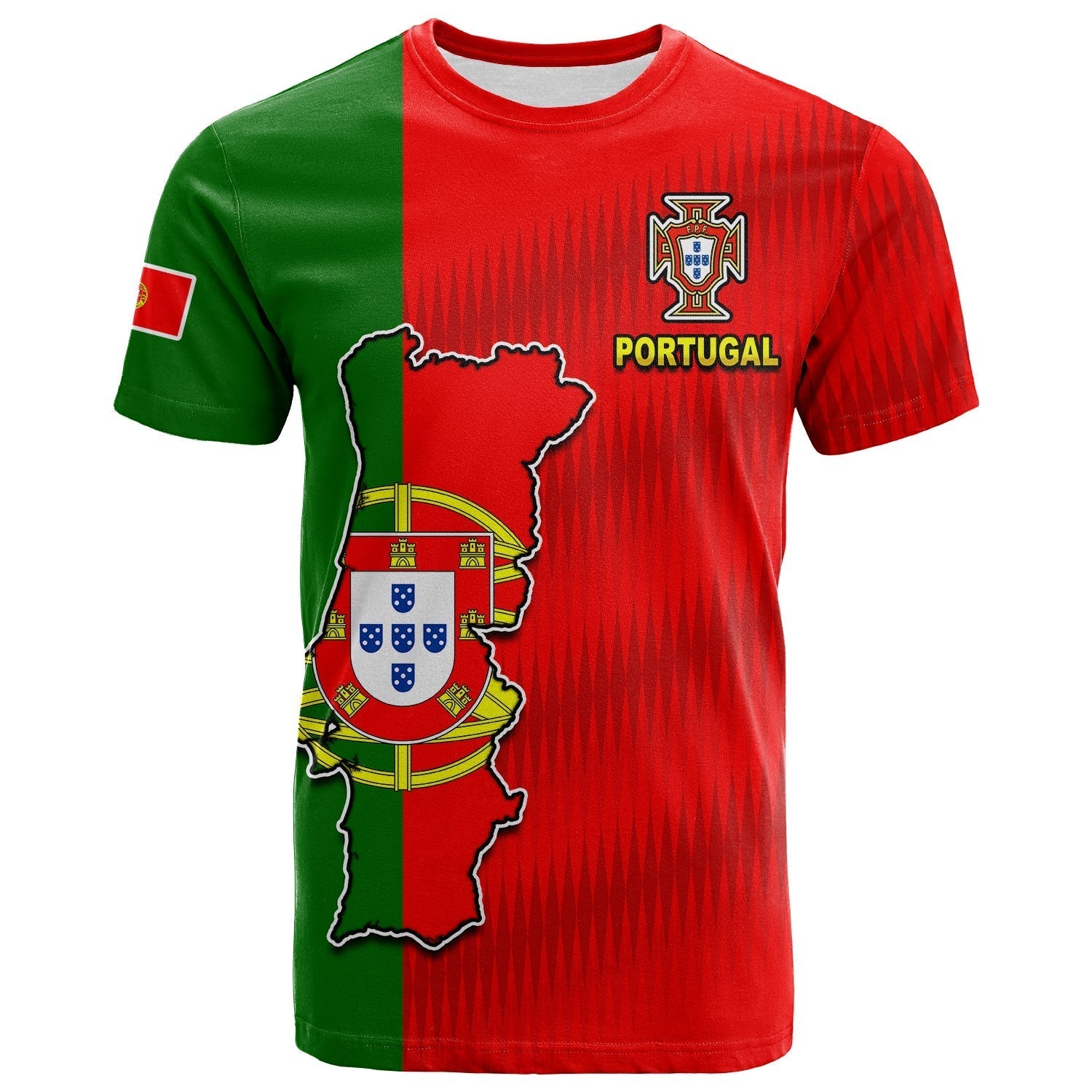 Portugal Football 2022 T Shirt Style Flag Portuguese Champions