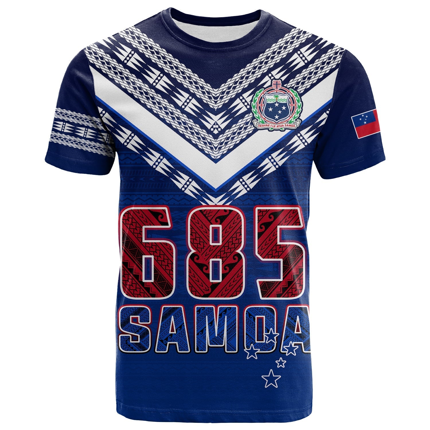 Samoa 685 T Shirt Uso Aso Uma Toa Samoa Rugby History Made
