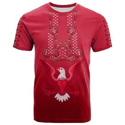 Custom Personalised Philippines T Shirt Sun Filipino Red Barong