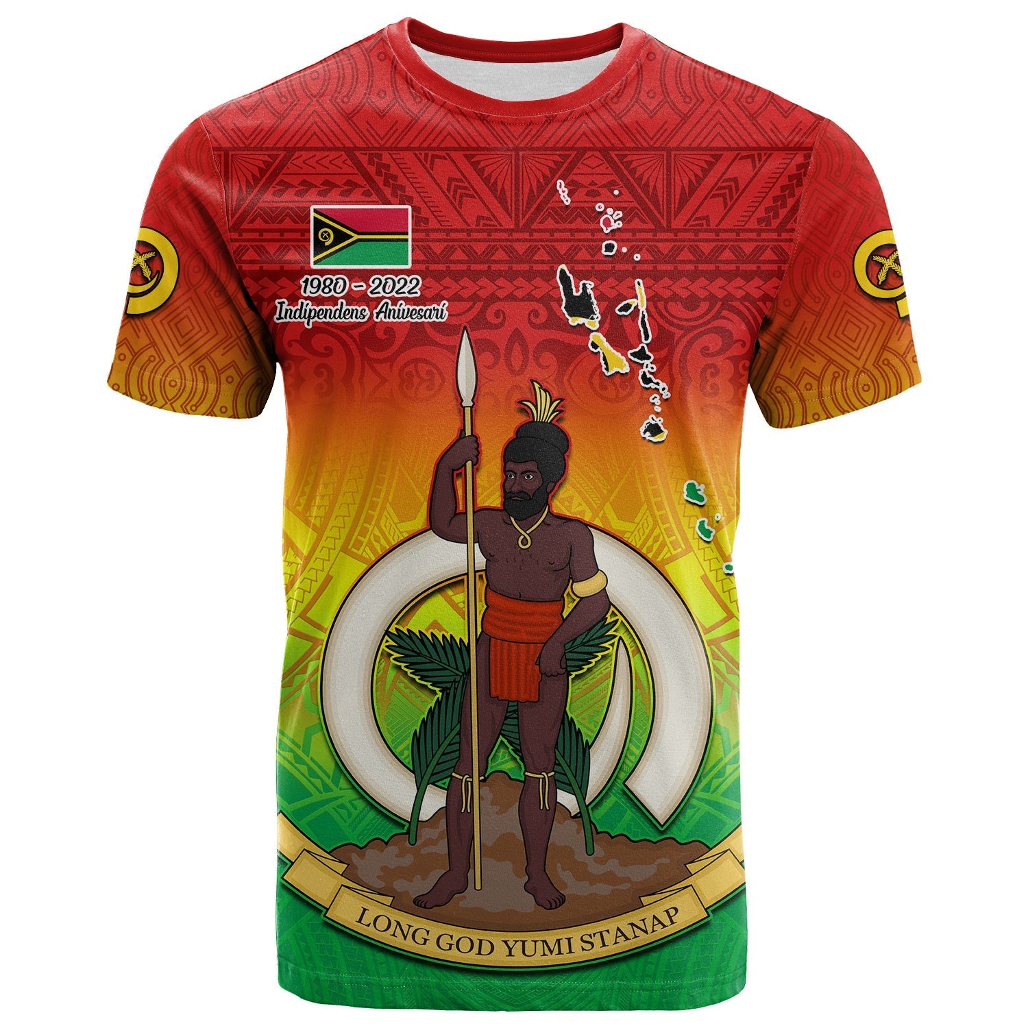 Vanuatu Independence Day T Shirt 42nd Anniversary Yumi Yumi Yumi