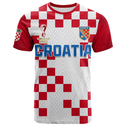 Croatia Football T Shirt Vatreni Hrvatska Champions 2022 World Cup