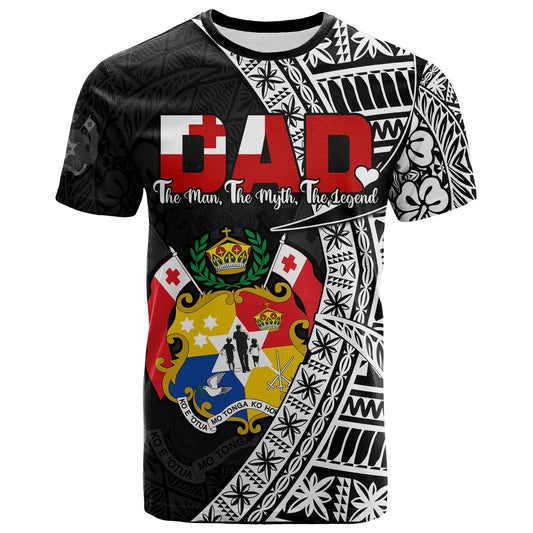 Tonga T Shirt Happy Tongan Fathers Day
