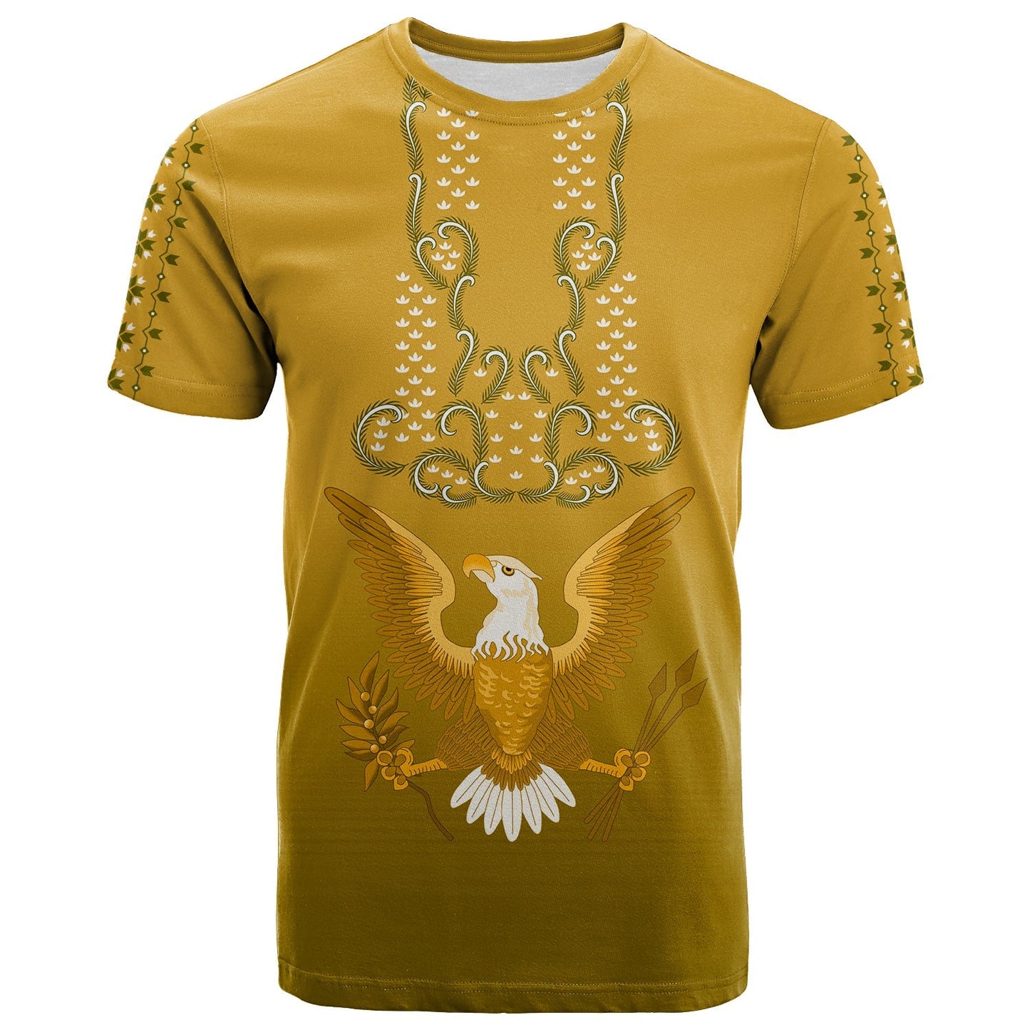 Philippines T Shirt Sun Filipino Gold Barong