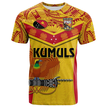 Papua New Guinea Rugby T Shirt Png Kumuls Bird Of Paradise Yellow