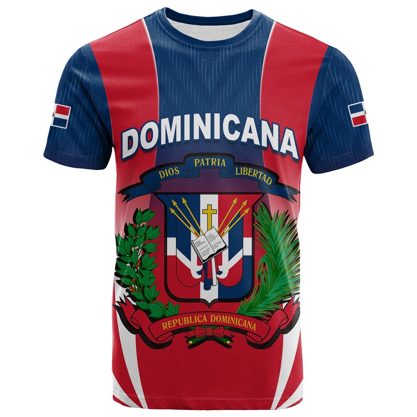 Dominican Republic T Shirt Dominicana Style Sporty