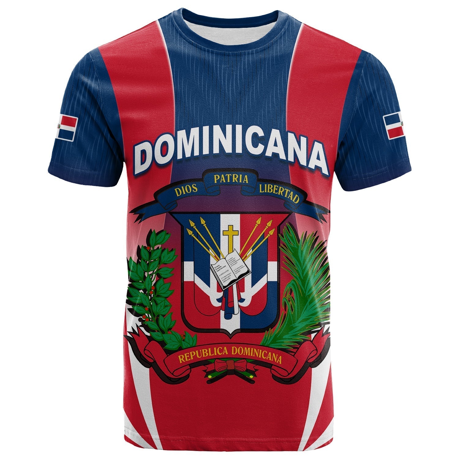 Dominican Republic T Shirt Dominicana Style Sporty