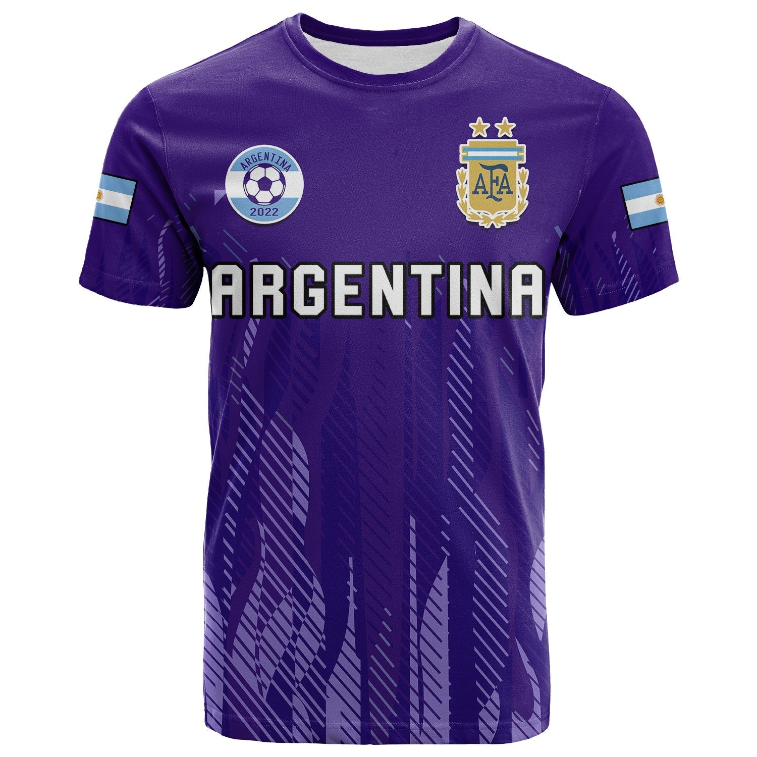 Argentina Football T Shirt Vamos La Albiceleste 2022 Newest Style