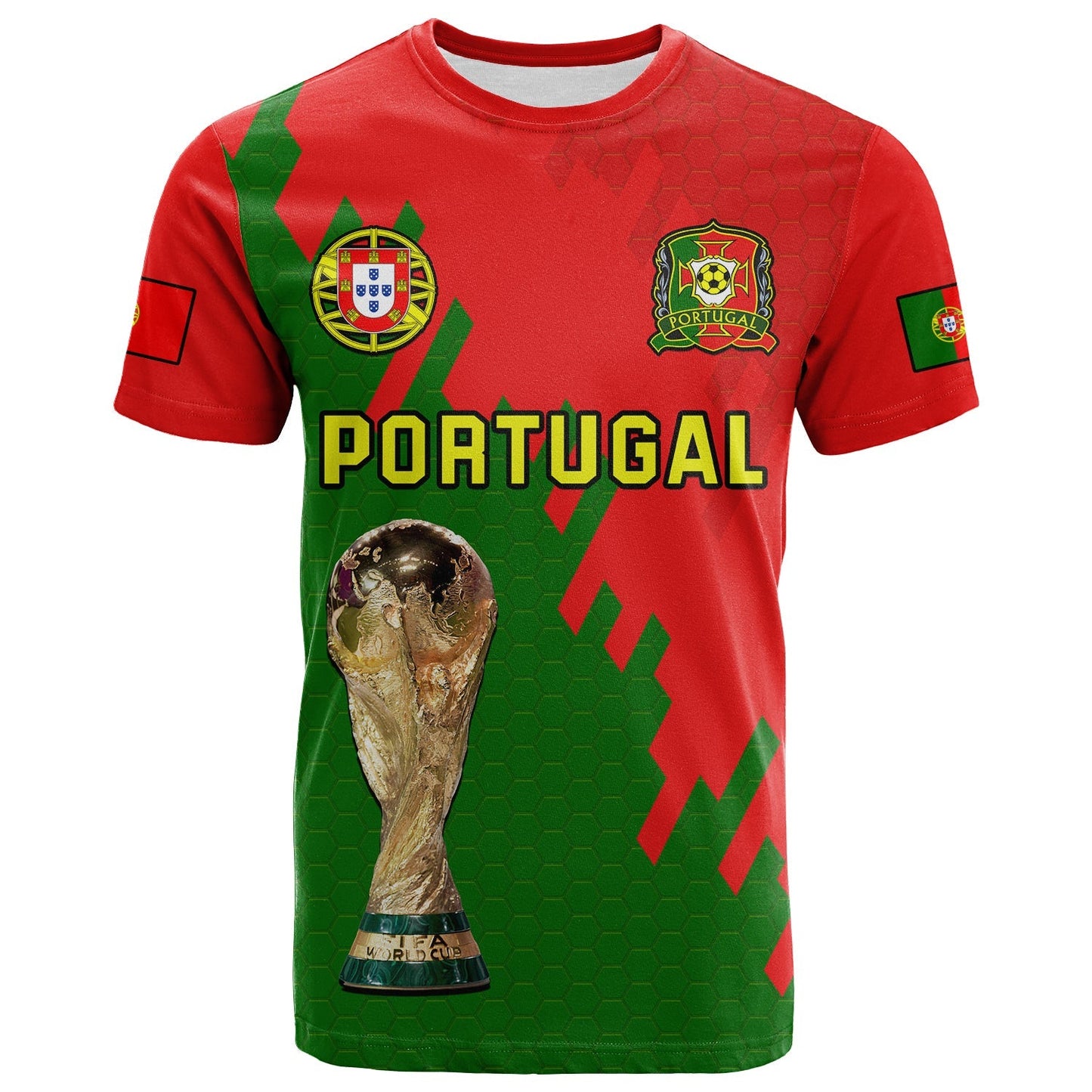 Portugal FootbT Shirt Champions WC 2022