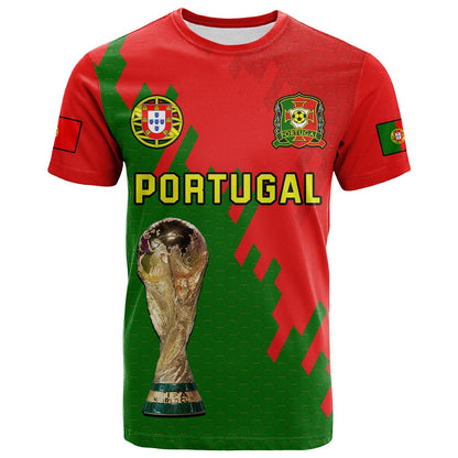 Portugal FootbT Shirt Champions WC 2022