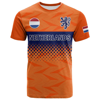 Custom Netherlands Football T Shirt Holland World Cup 2022