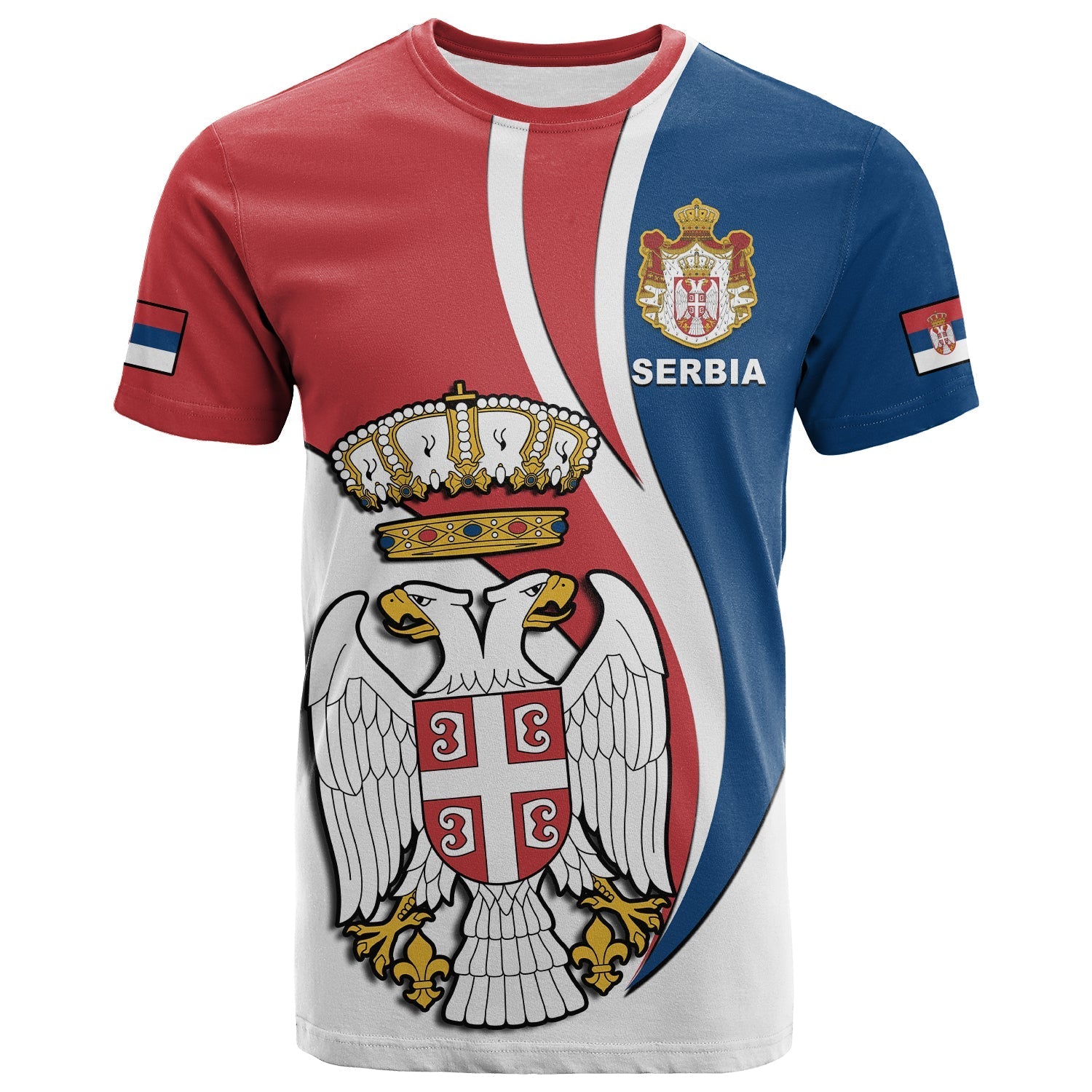 Serbia T Shirt Happy Serbian Statehood Day With Coat Of Arms