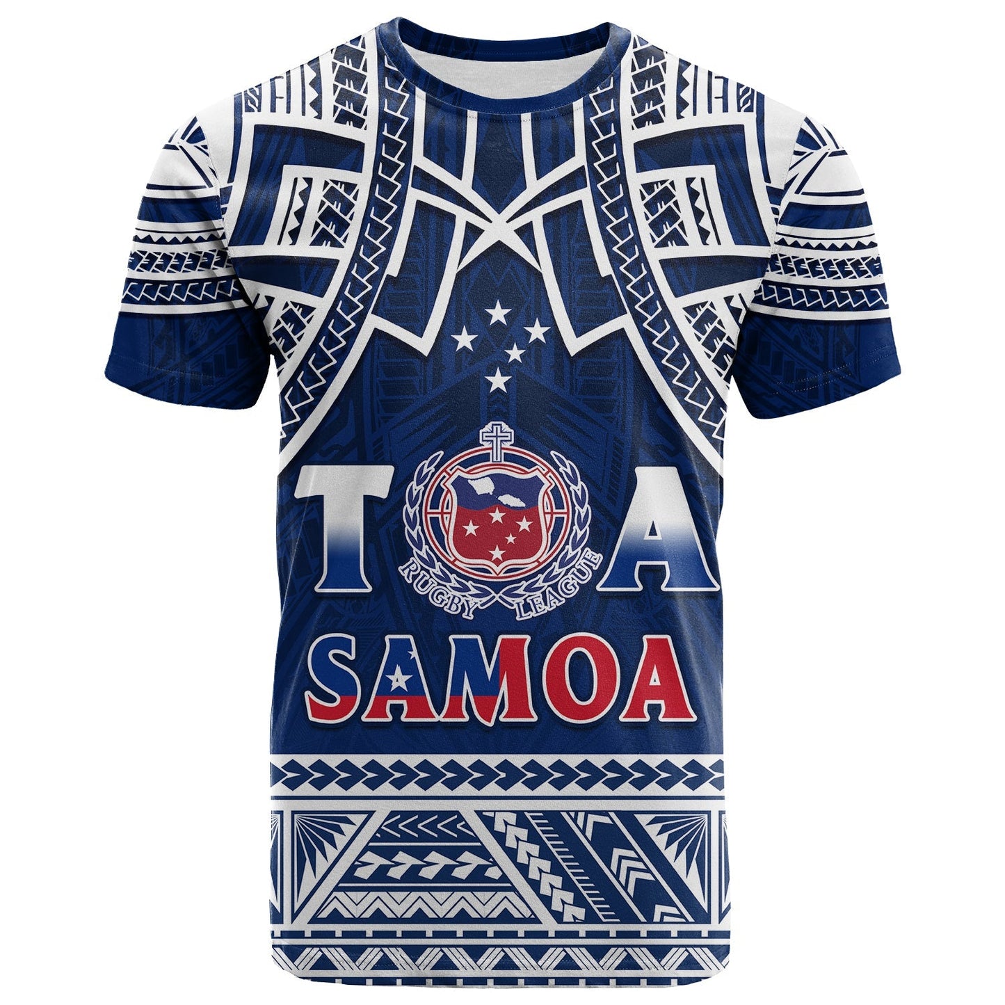 Samoa Rugby T Shirt Toa Samoa Pacific Sporty