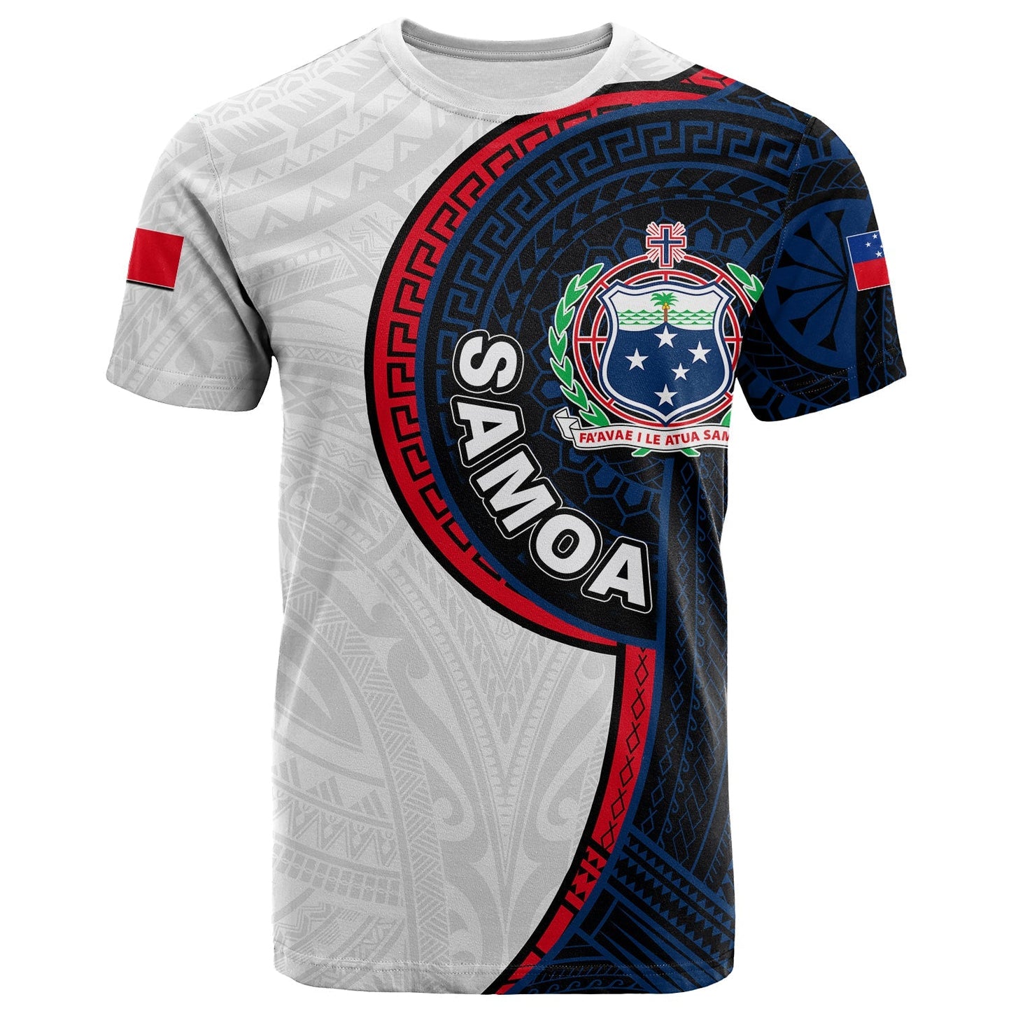 Samoa Independence Day Tribal Tattoo T Shirt No.3