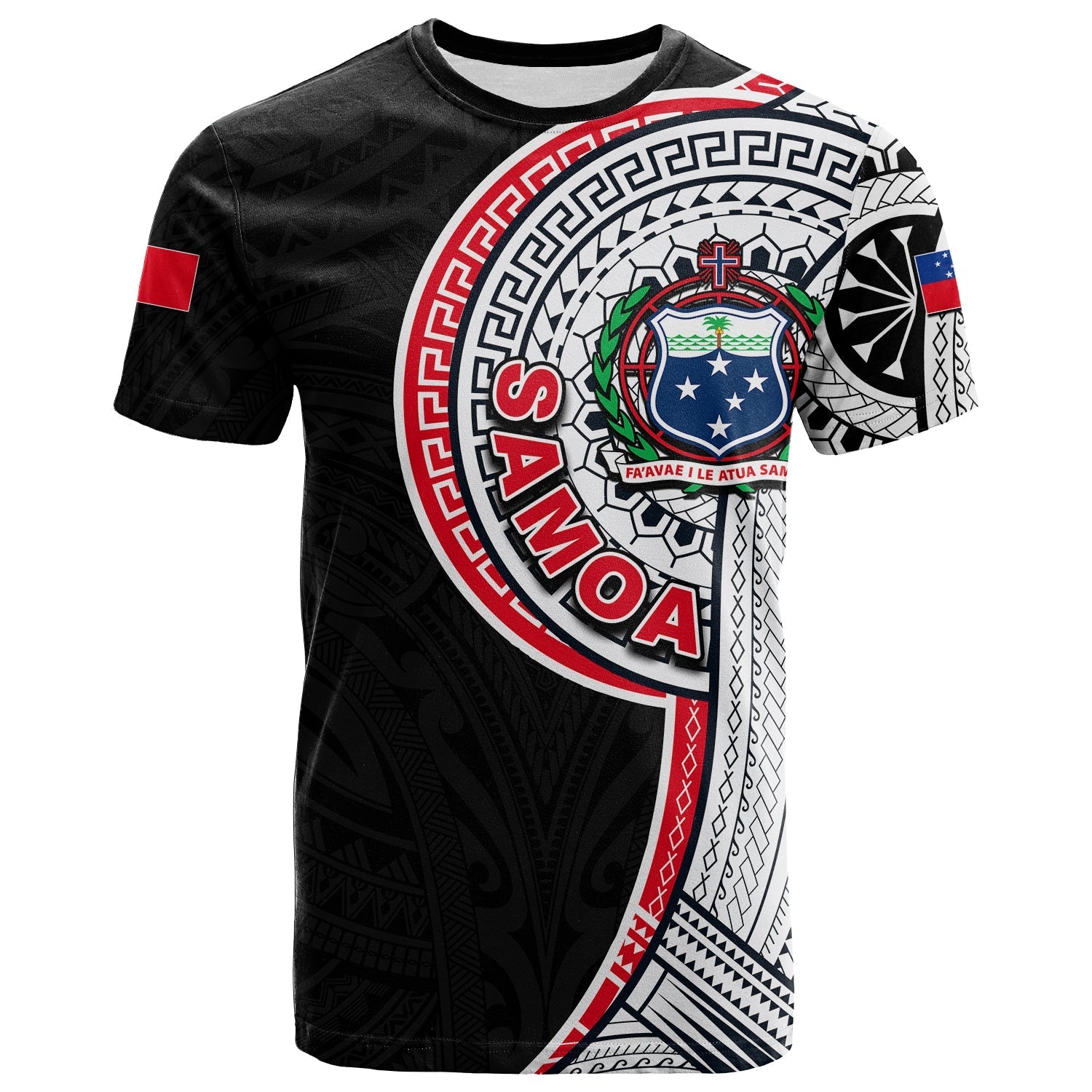 Samoa Tribal Tattoo T Shirt No.4