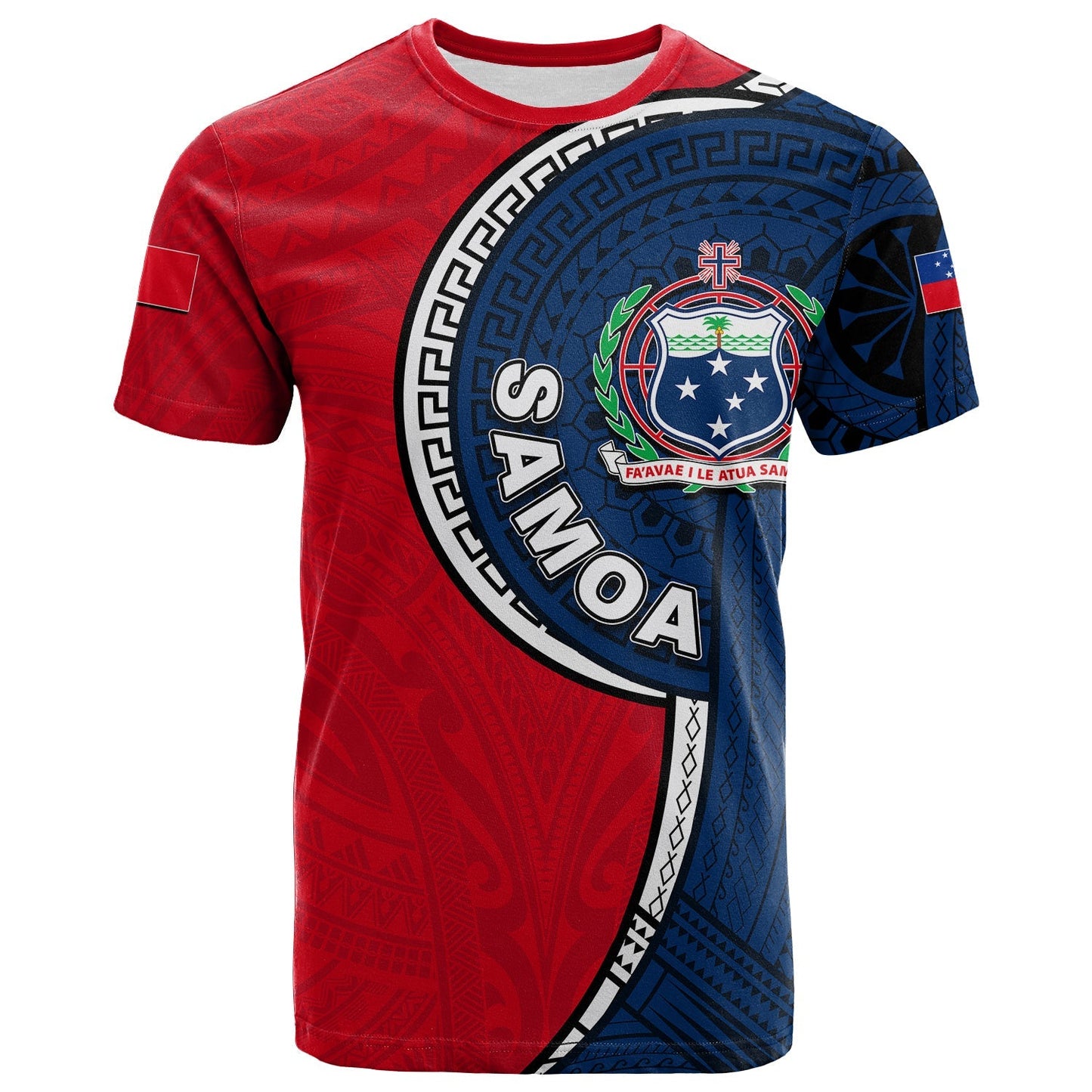 Samoa Independence Day Tribal Tattoo T Shirt No.1