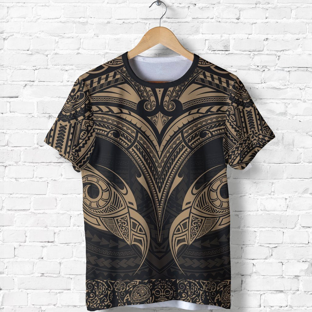 New Zealand The Mana Maori T - Shirt Gold