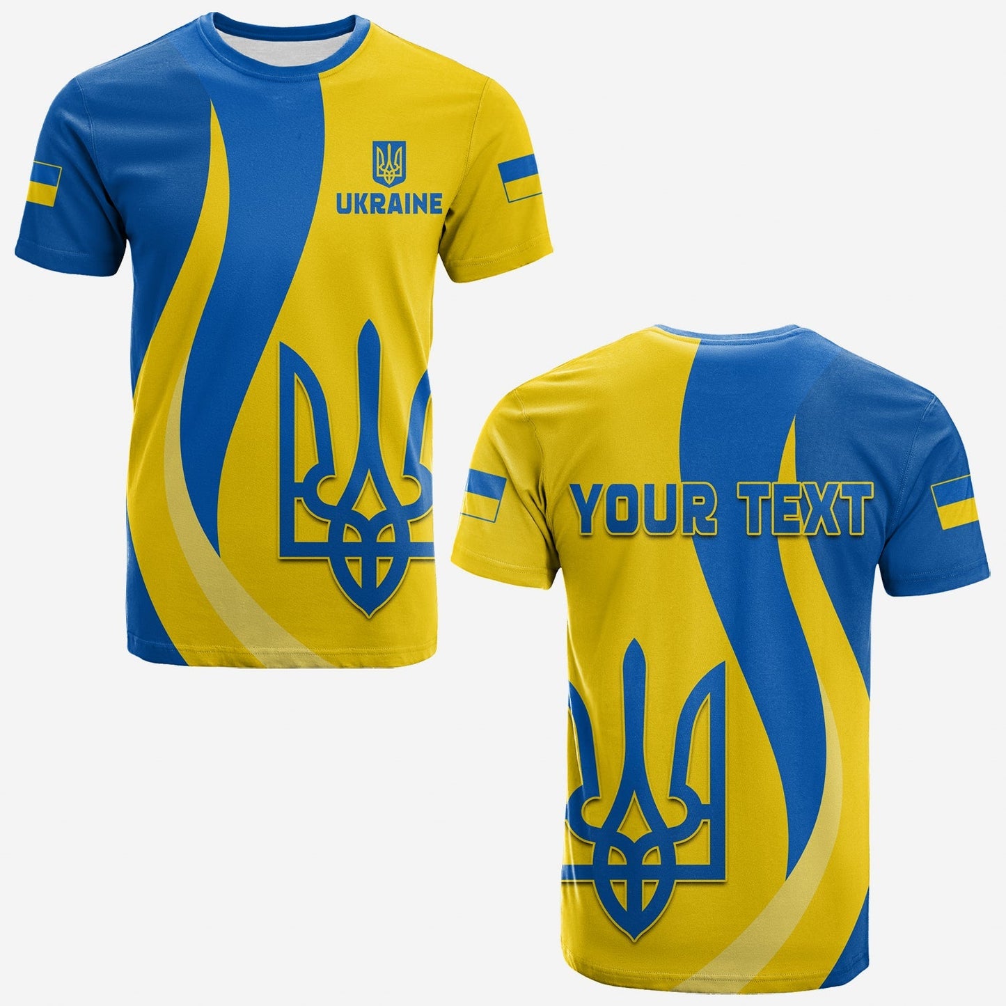 Custom Ukraine T Shirt Always Proud Ukraine