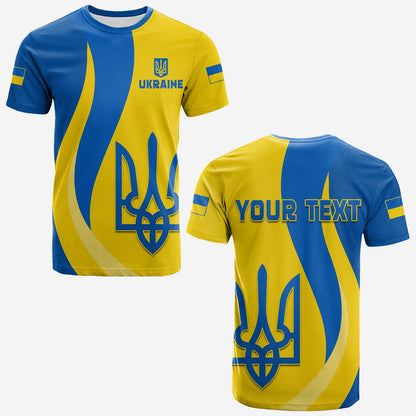 Custom Ukraine T Shirt Always Proud Ukraine