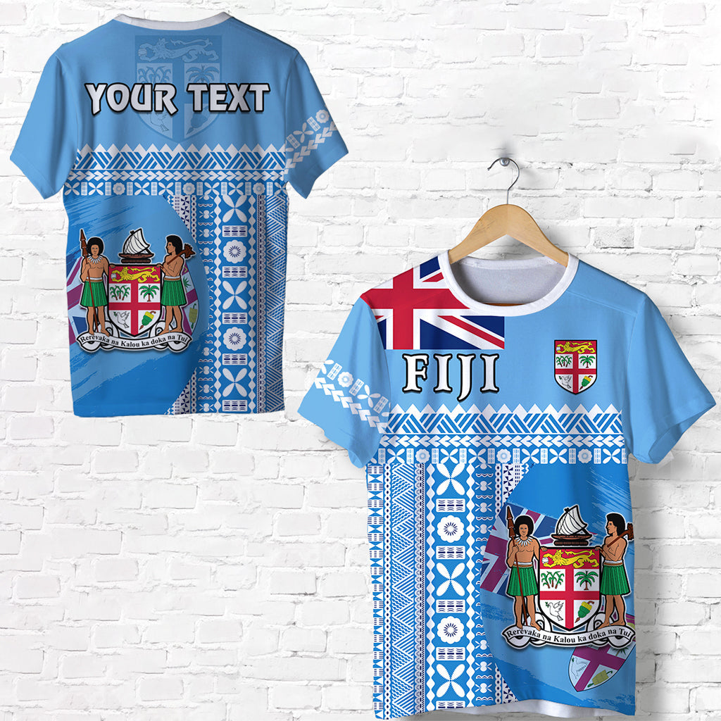 (Custom Personalised) Fiji Dreamy T Shirt Tapa Pattern