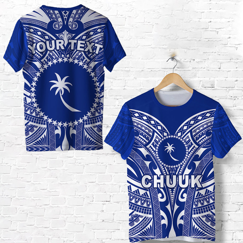 (Custom Personalised) Chuuk T Shirt Micronesia Simple Pattern