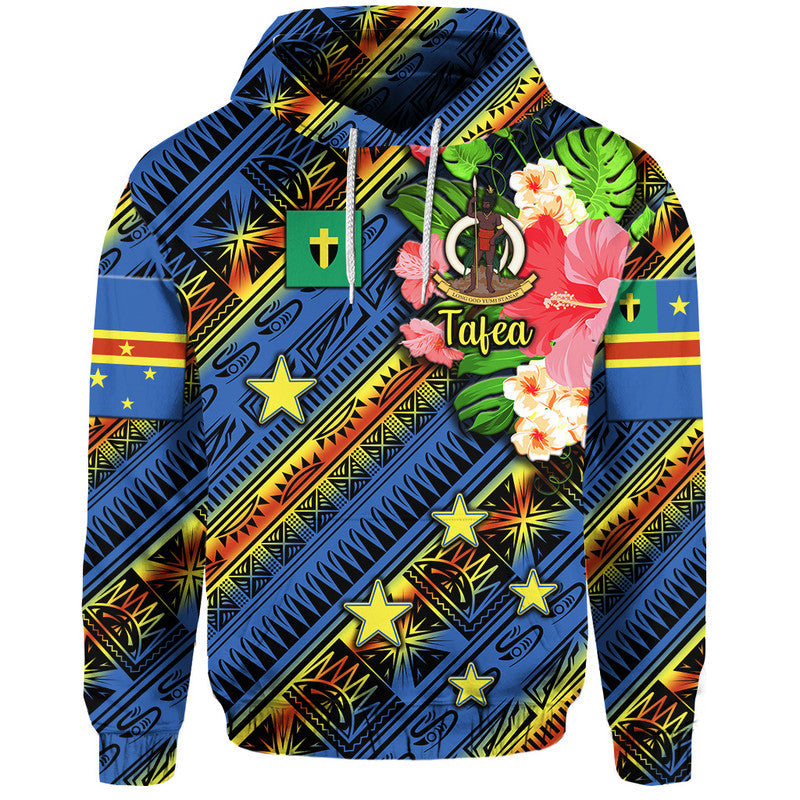 ( Personalised) Vanuatu Tafea Zip Up And Pullover Hoodie Independence Be Proud