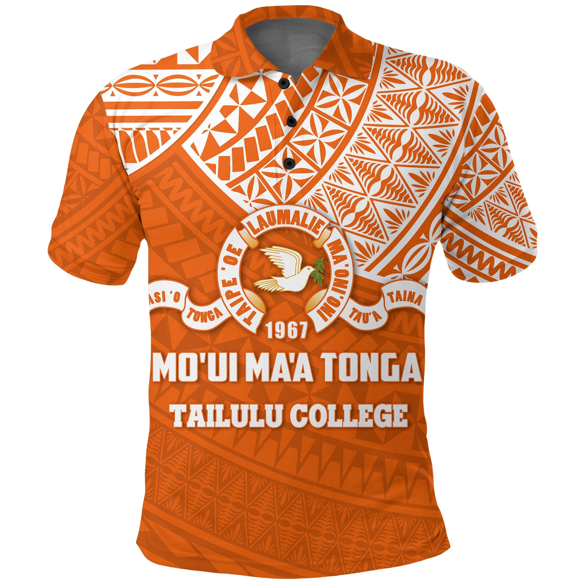Tailulu College Polo Shirt Moui Maa Tonga