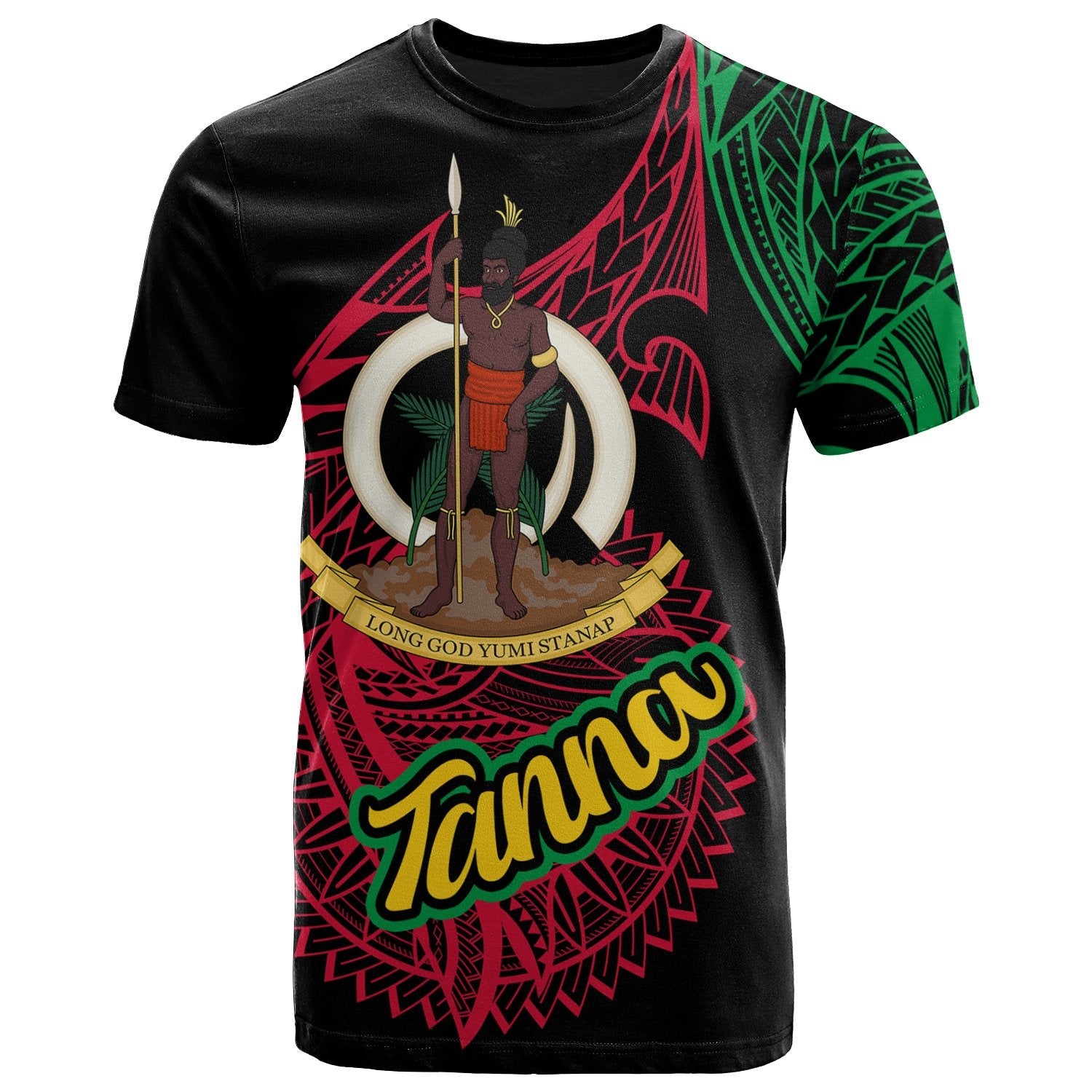 Vanuatu T-Shirt - Tanna Seal Of Vanuatu Special Style