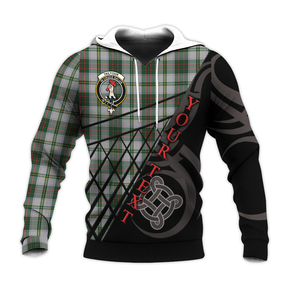 Printivon Taylor Dress Knitted Hoodie Pattern Celtic Custom Text