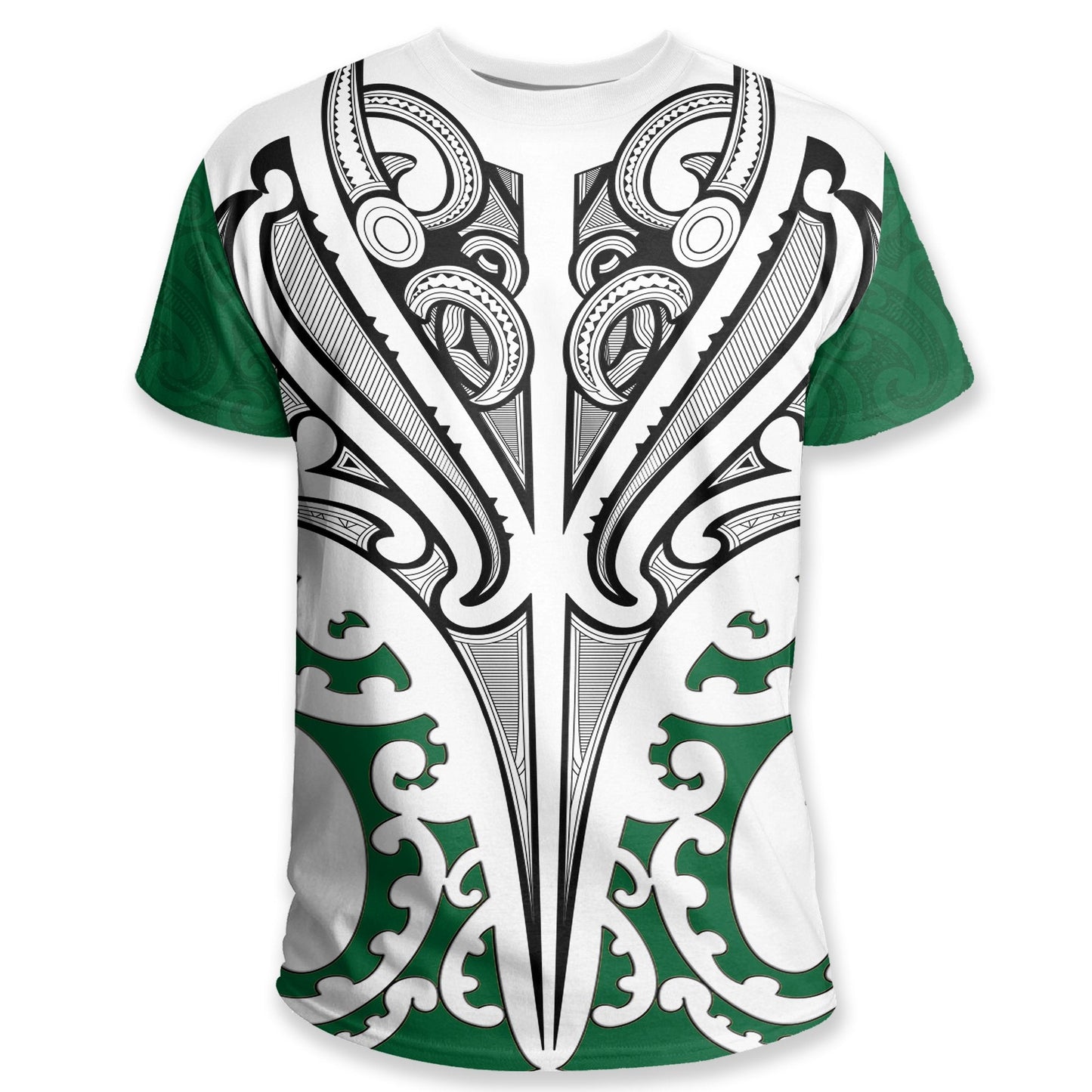 New Zealand Maori T Shirt, Te Manaia Tattoo Shirt