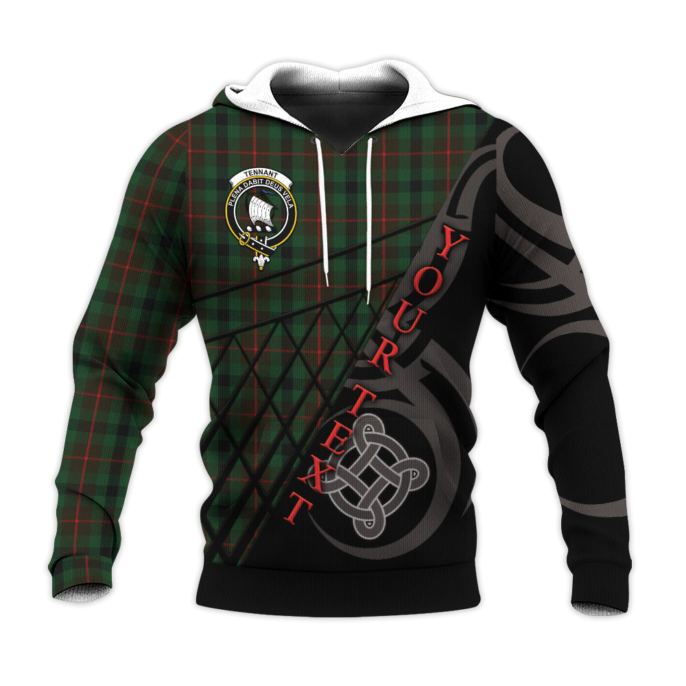 Printivon Tennant 01 Knitted Hoodie Pattern Celtic Custom Text