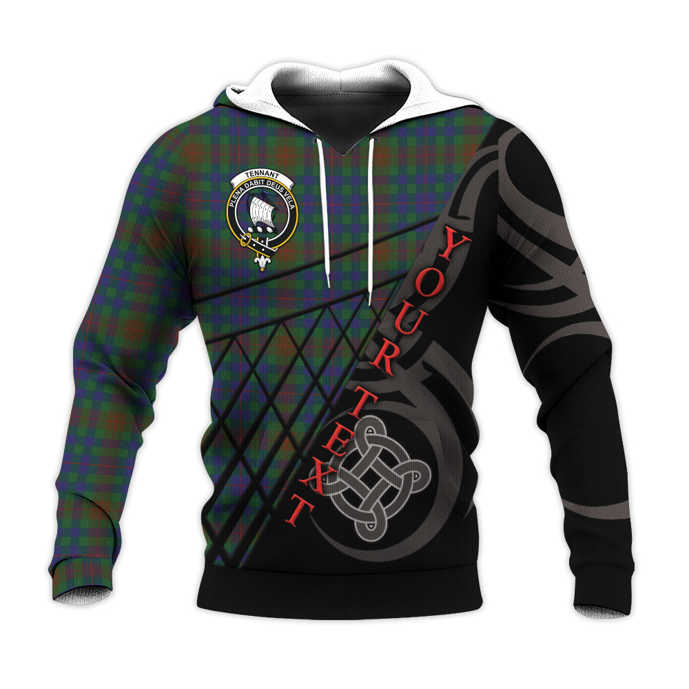 Printivon Tennant 03 Knitted Hoodie Pattern Celtic Custom Text