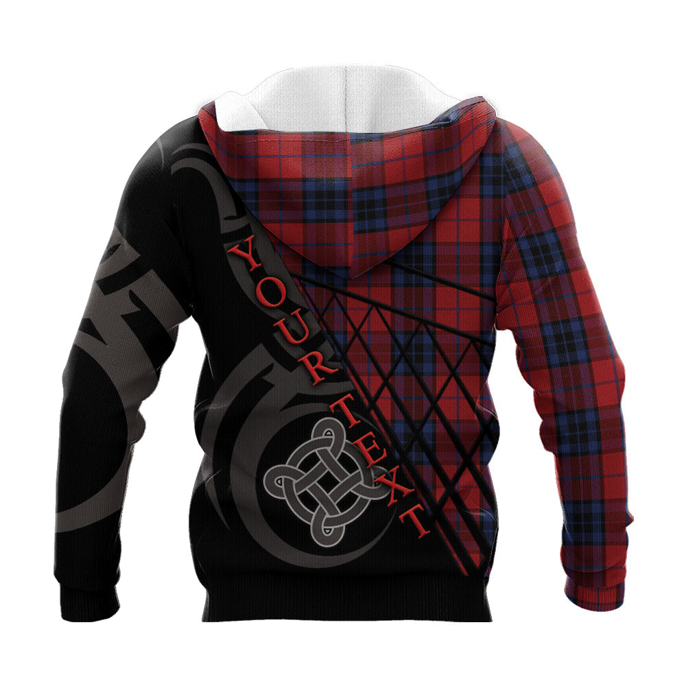 Printivon Thompson 02 Knitted Hoodie Pattern Celtic Custom Text