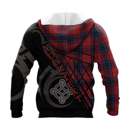 Printivon Thompson 02 Knitted Hoodie Pattern Celtic Custom Text