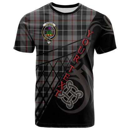Printivon Thompson Grey T Shirt Pattern Celtic 