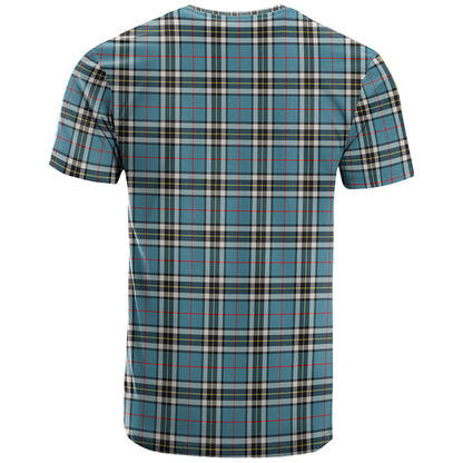 Printivon Thomson Clan DNA In Me Tartan Crest T Shirt