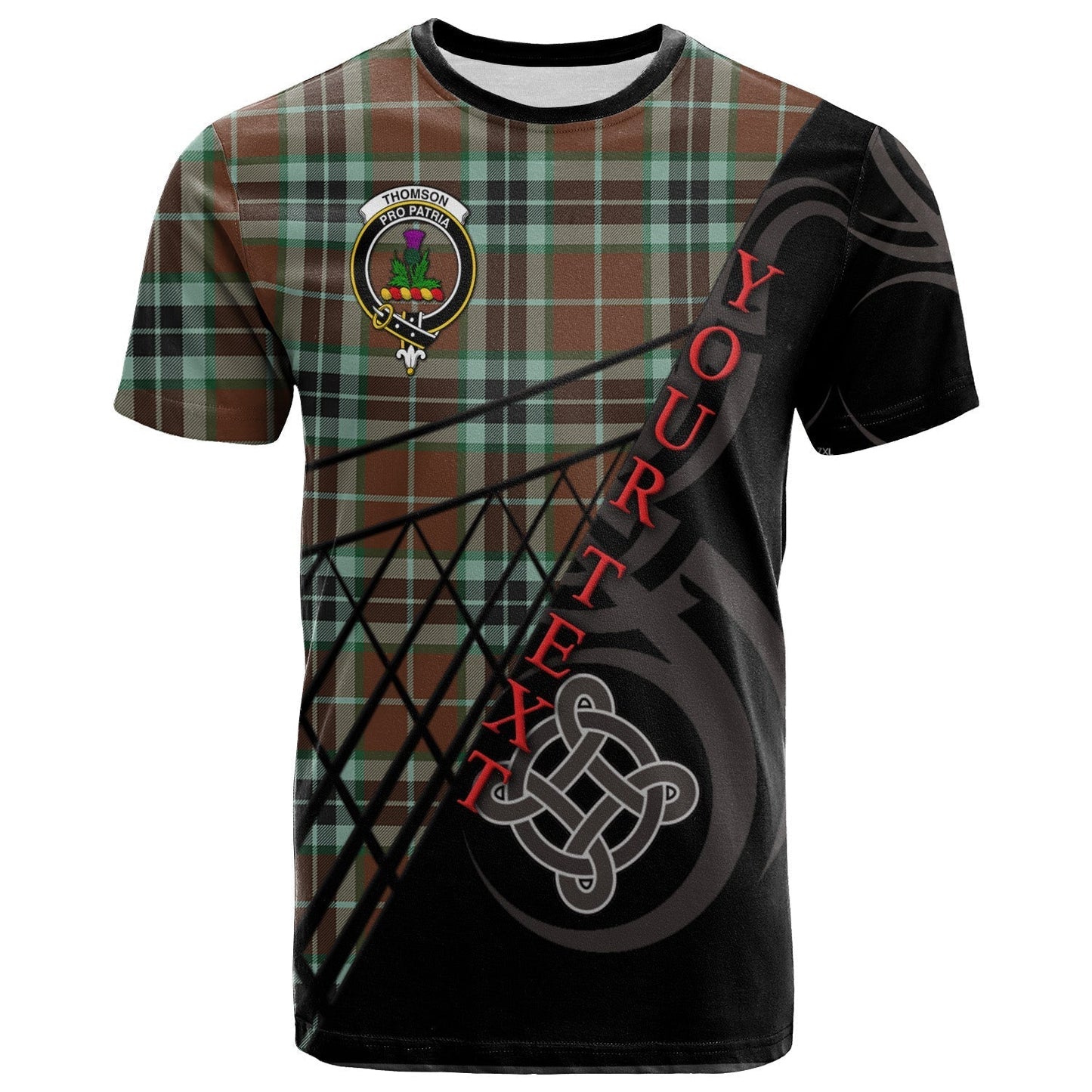 Printivon Thomson Hunting Modern T Shirt Pattern Celtic 
