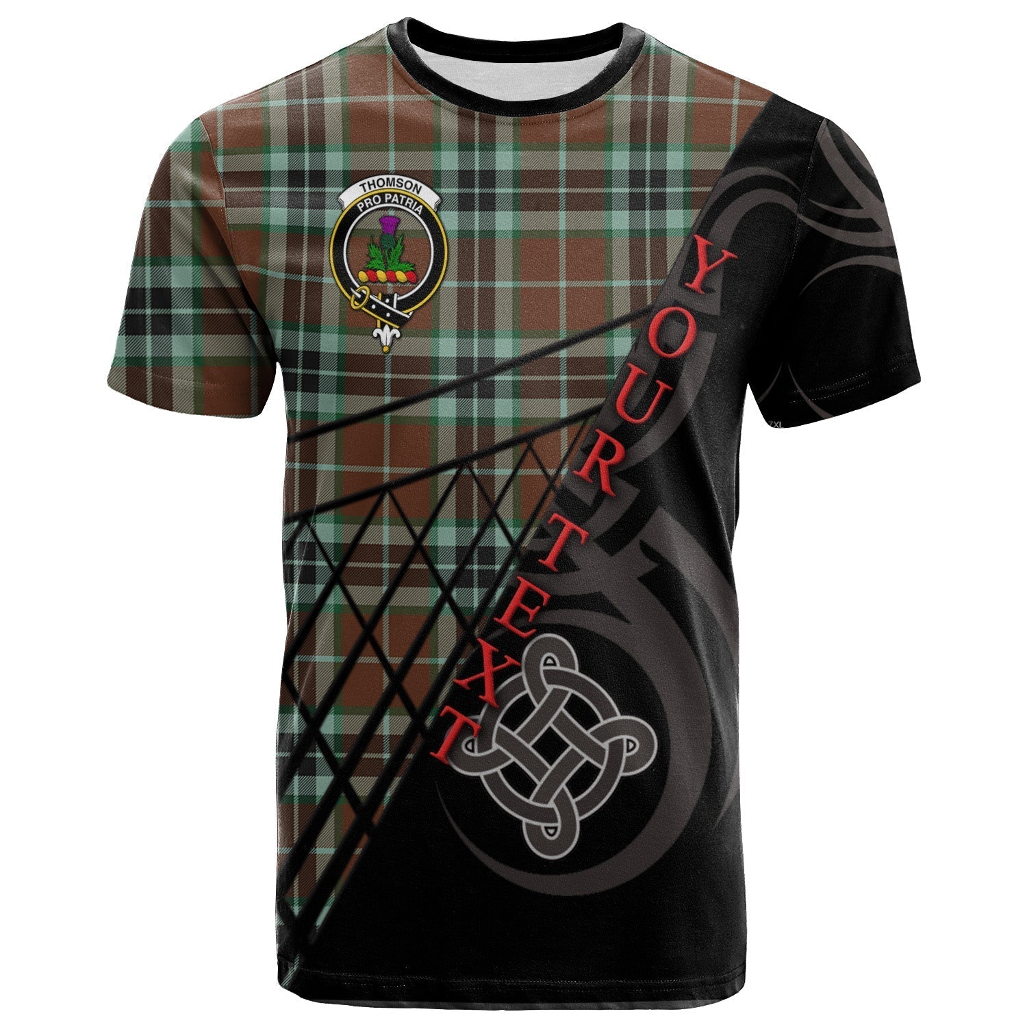 Printivon Thomson Hunting Modern T Shirt Pattern Celtic 