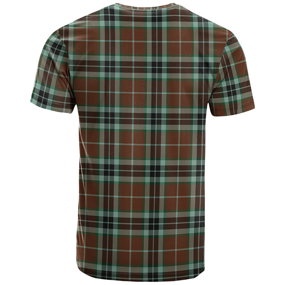 Printivon Thomson Hunting Modern Clan DNA In Me Tartan Crest T Shirt