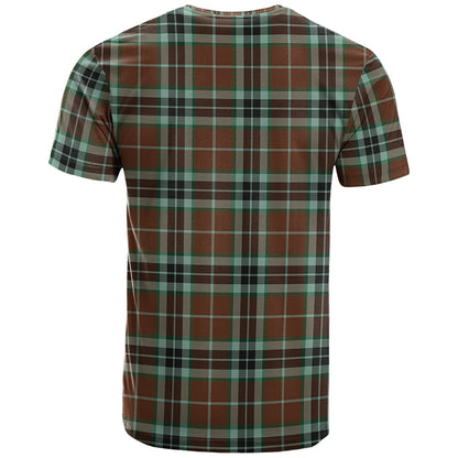 Printivon Thomson Hunting Modern Clan DNA In Me Tartan Crest T Shirt