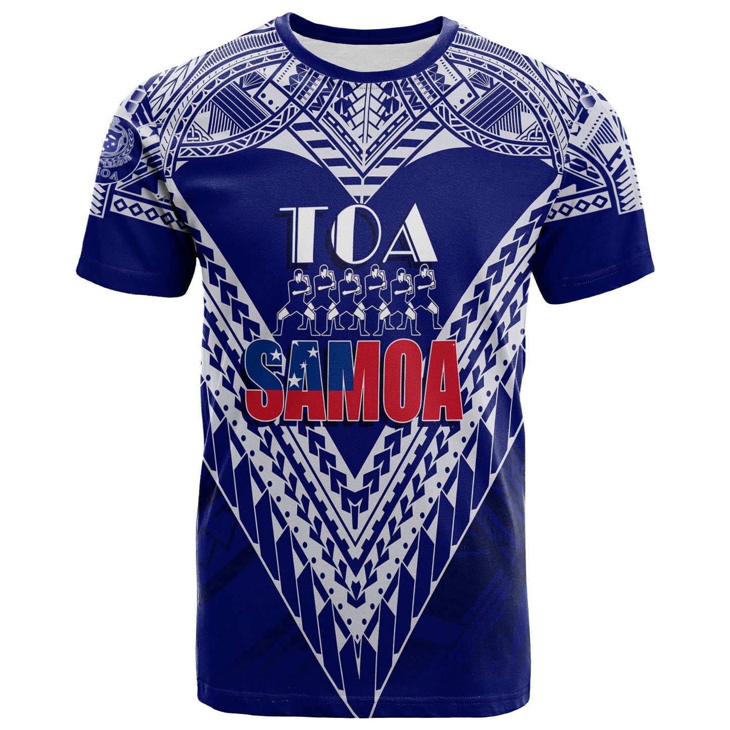 Toa Samoa Rls Warriors Siva Tau T - Shirt