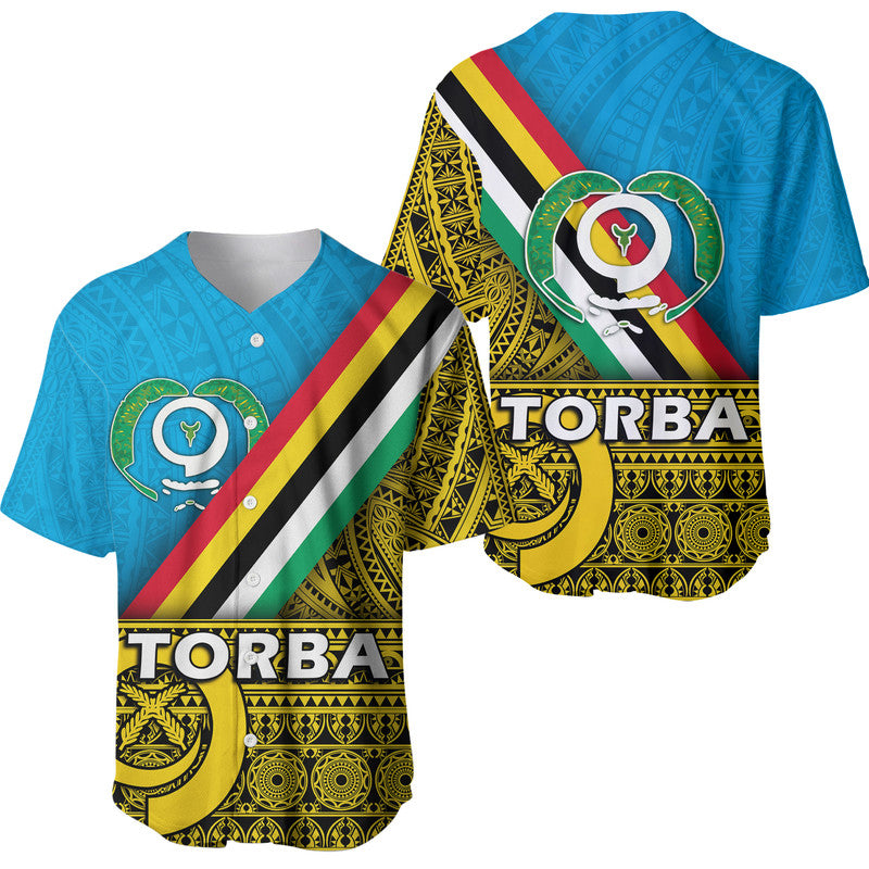 Vanuatu Torba Province Day Baseball Jersey Torba Flag Color Style