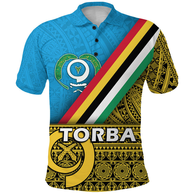Vanuatu Torba Province Day Polo Shirt Torba Flag Color Style