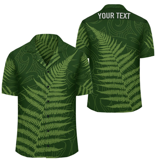 Personalized Hawaii Fern Leave Polynesian - Hawaiian Shirt - Melio Style