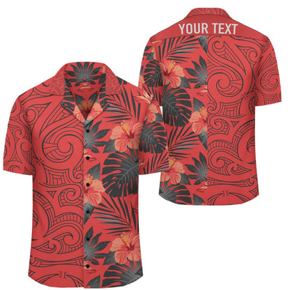 Personalized Hawaii Hibiscus Tropical Polynesian - Hawaiian Shirt - Melio Style
