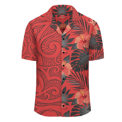 Personalized Hawaii Hibiscus Tropical Polynesian - Hawaiian Shirt - Melio Style
