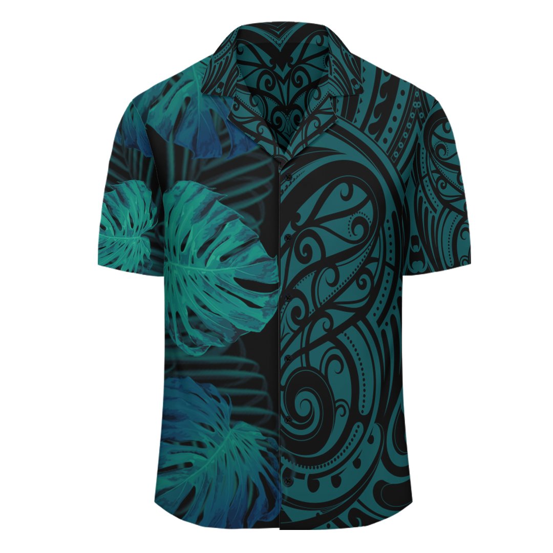 Personalized Hawaii Monstera Leaves Polynesian - Hawaiian Shirt - Melio Style